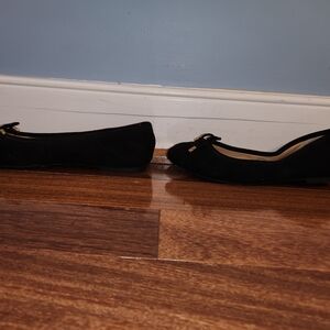 Lauren Ralph Lauren Elegant Black Women's Ballet Flats